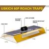 20-Pack Indoor Roach Traps - Safe Glue Cockroach Traps for Home, Kids & Pets