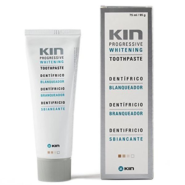 Kin Progressive Whitening Toothpaste ~ Sodium Bicorbonate Gently Remove Staining