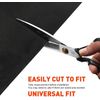 Black Headliner Fabric Foam Back Suede Sag/Torn/Stain Headlining Replace 60"x60"