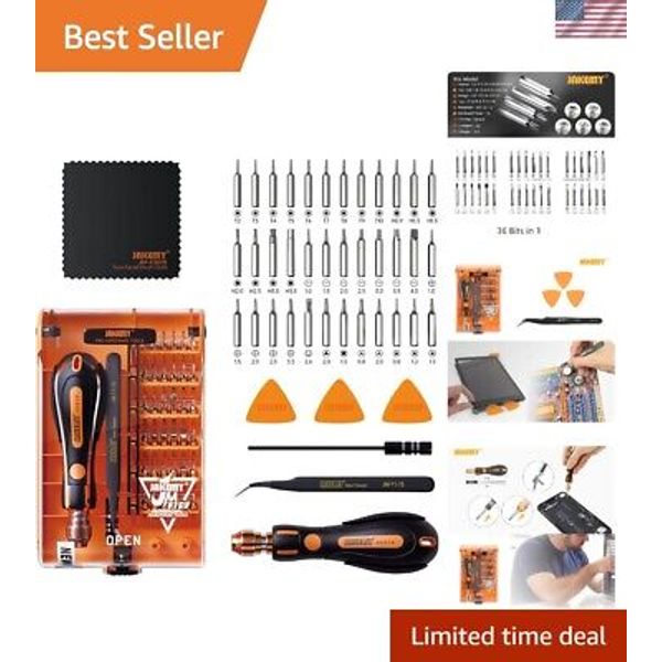 Durable 43-in-1 Precision Screwdriver Set with Extension Bar for Electronics