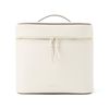 Francfranc Franc Bi-Color Vanity Pouch, Ivory