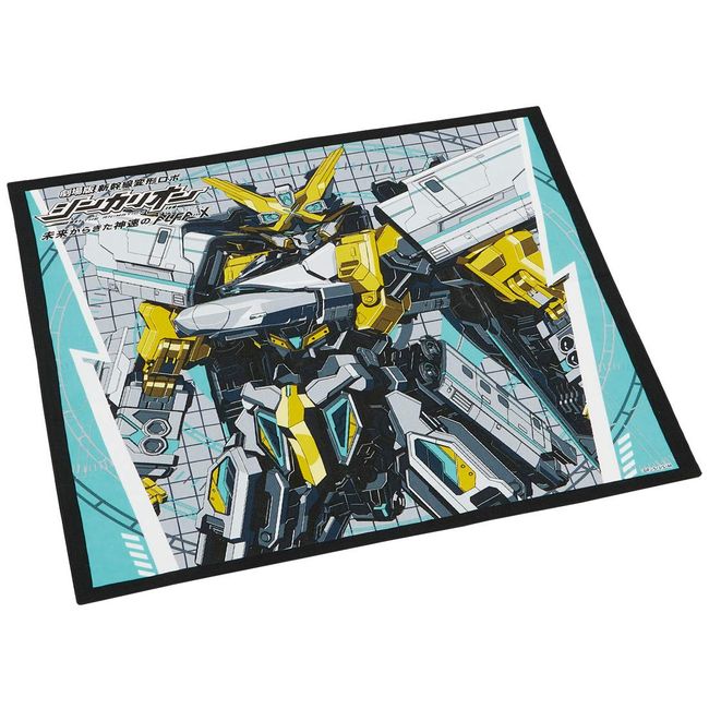 Skater KB4 Lunch Cloth, Shinkalion, Movie Version, Made in Japan, 16.9 x 16.9 inches (43 x 43 cm)