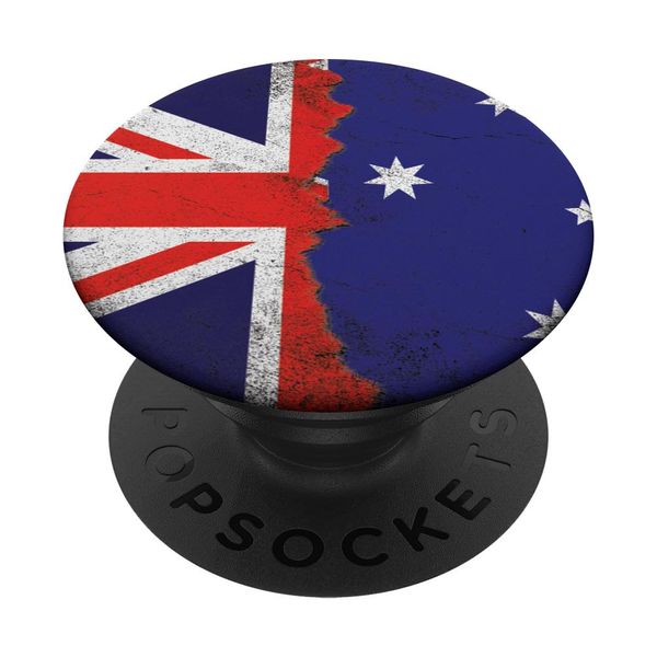 United Kingdom Australia Flags - British Australian PopSockets Swappable PopGrip