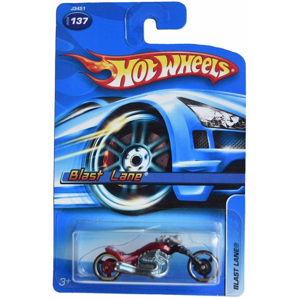 Hot Wheels Blast Lane, Collector #137 [red]