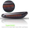 Kinstecks 2PCS LED Side Marker Light Flowing Turn Signal Lamp for B-M-W 1 3 5 Series E81 E82 E87 E88 E90 E91 E92 E93 E46 NUR BJ E60 E61 X3 E83