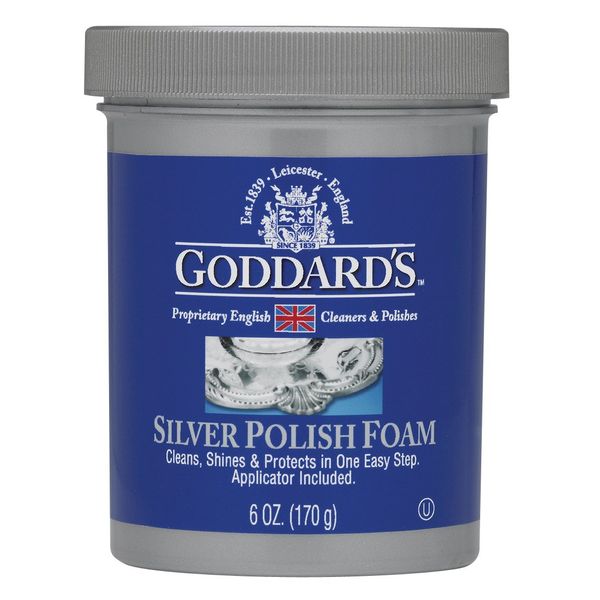 Goddards 707085 6 Oz Foam Silver Polish