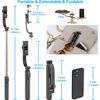 Selfie Stick Tripod with Bluetooth Remote Portable for iPhone / Android Phones