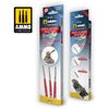 AMO Malta Kolinsky Selection Brush Set Model Paint Tool AMO-7609