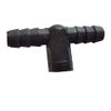 T Piece 8mm - Black (Pack of 10)