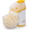 Hot Air Popcorn Popper Plastic 18 Cups Efficient Healthy Snack Compact Design