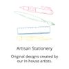Dotty about Paper Rustic Lace Pattern - Wedding Invitations - Pack of 10