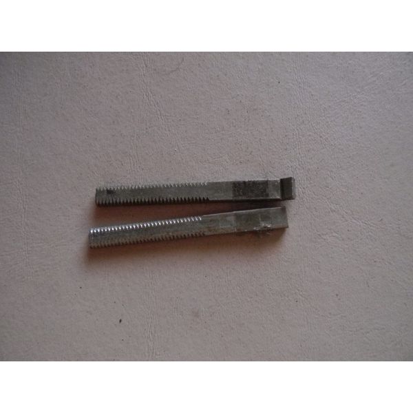 Door Knob Spindle Threaded 2 Piece 2 5/8" Long Sectional