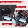 12V Car Battery Tester Load Cranking Charging Test Battery Analyzer 100-2000CCA