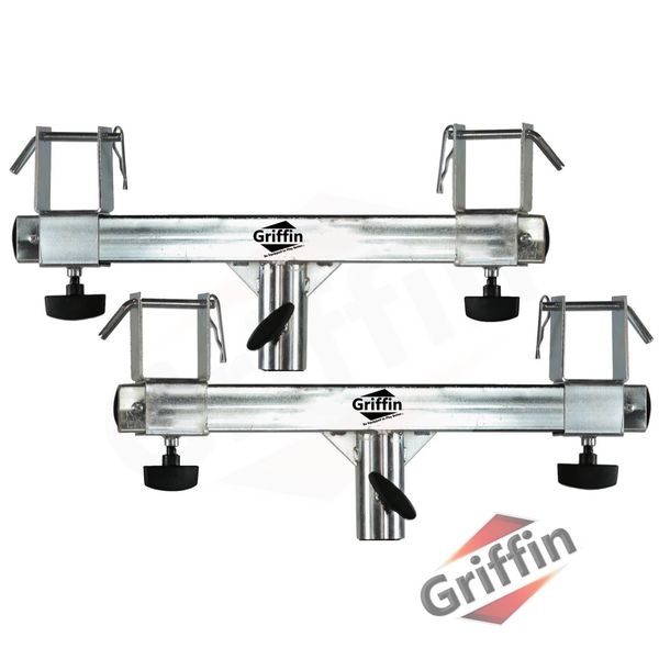 Truss T Bar Adapter Support Holder Brackets Square Triangle Trussing DJ Mounts
