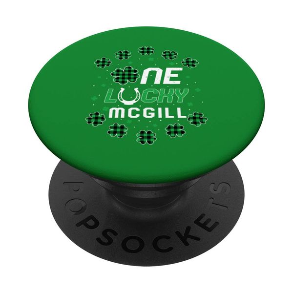 St Patricks Day PreK Kinder One Lucky Mcgill PopSockets Swappable PopGrip