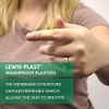 Lewis-Plast Premium Assorted Breathable Washproof Plasters - Box of 100 First Aid Medical Grade Waterproof Plaster - Suitable for All Types of Minor Cuts and Grazes - Fast Wound Healing