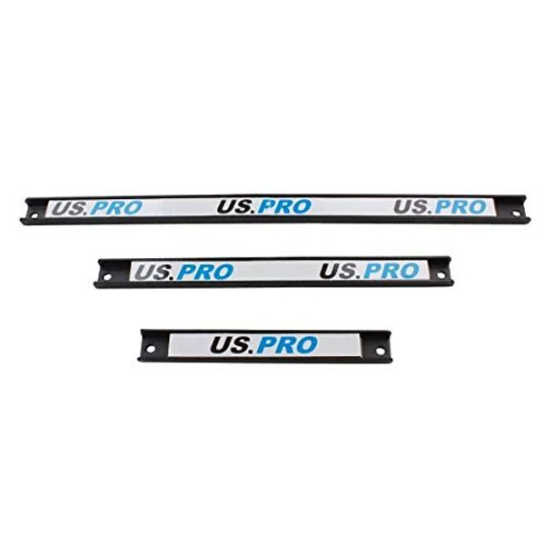 US PRO Tools 3pc Magnetic Tools Rail Holder 6733