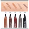 Liquid Eyebrow Pen, Waterproof Microblading Eyebrow Pencil #3 Red Brown