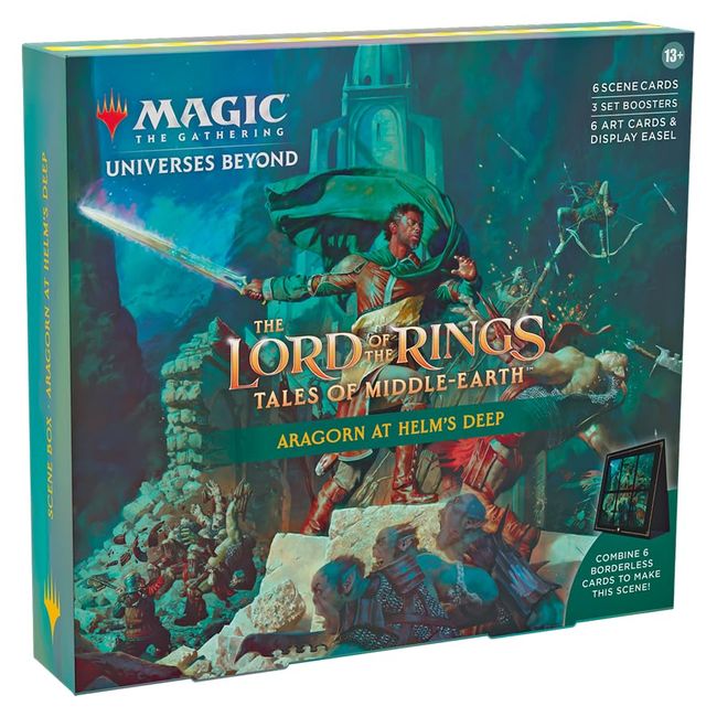 Wizards of the Coast Magic the Gathering Scene Box - Aragorn at Helm's Deep