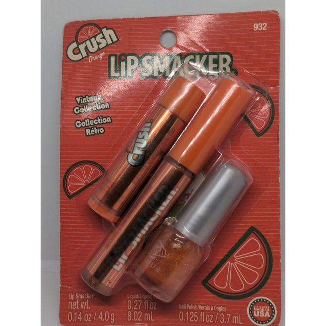 Bonne bell Lip Smacker Orange Crush VINTAGE COLLECTION # 932 - Rare Lip Balm