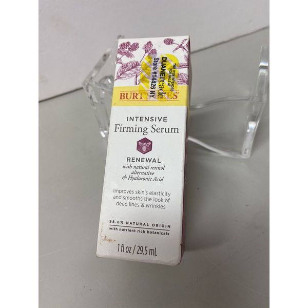 Burt's Bees Renewal Intensive Firming Serum 1 fl oz New in Box