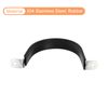 6Pcs 3" Cable Clamp U Shape Stainless Steel Rubber Cushioned Pipe Strap