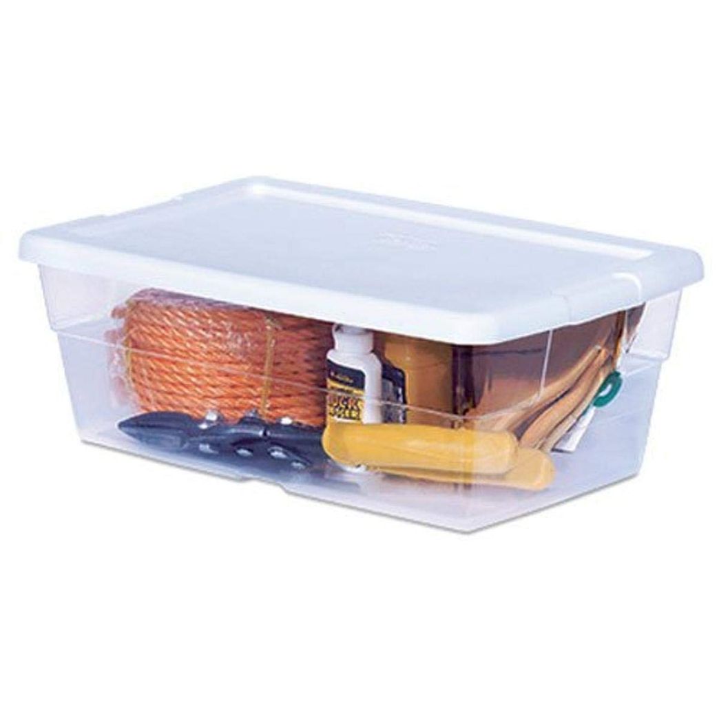 Sterilite 2PCS 40 Gallon Industrial Tote Plastic Storage Bins