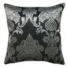 Apachi 2 Pieces CUSHION COVERS SET Set - Black/Silver