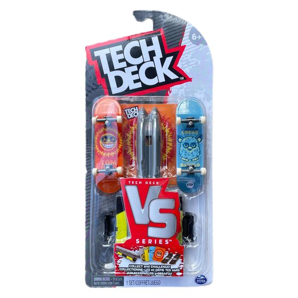 TECH DECK Sk8shop Bonus Pack Mini Finger Skateboard Multi Pack 2022 Series (Flip (VS Pack))