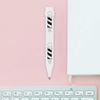 Azeeda 'Barber's Pole' Flat Magnetic Pen (MP00007781)