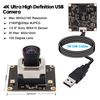 Svpro Antofocus 4K USB Camera Module with Microphone,Wide Angle USB Camera Board without Distortion,Ultra HD Industrial USB Camera wtih Sony IMX415 Sensor Windows Mac Linux Android
