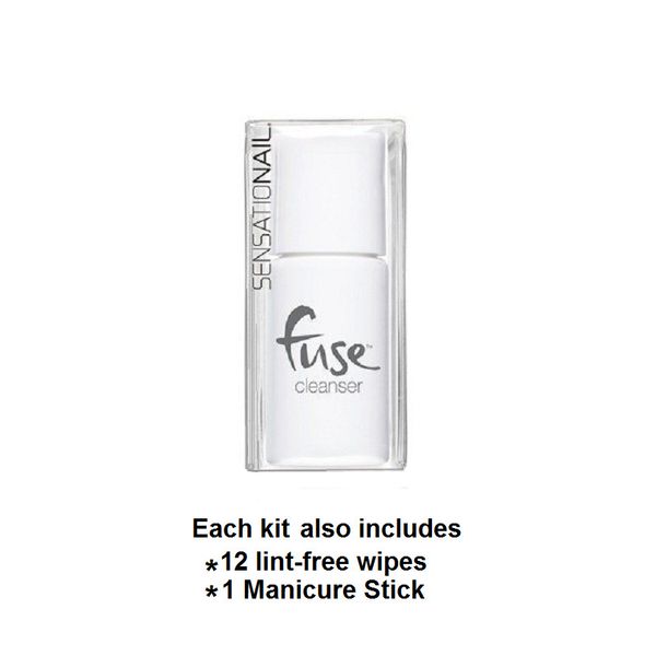 Sensationail Fuse Gel Cleanser & Wipes,
