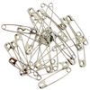 HAND ® Silver Safety Pins, 20mm (Size 0), 500-Count