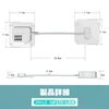 PHPTHIK Refrigerator Lock, Stick Key, Protects Children, Infants, Elderly, Dementia Prevention (White, Dial Type)