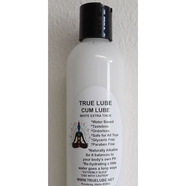 Cum Lube, (White) Water Based Personal Lubricant, 16oz., Free Discreet Shipping