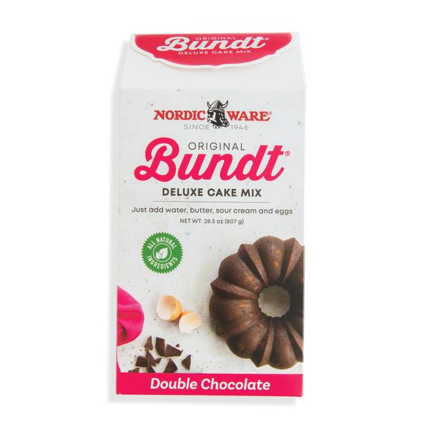 Nordic Ware Double Chocolate Bundt Cake Mix