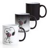 CafePress Snoopy Flowers Ceramic Magic Mug Coffee, Tea Cup 11 oz