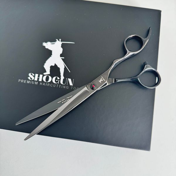 Shogun Ghost Japanese 440C Steel Hairdressing Scissors - Professional Barber Salon Shears for Hairdressers, Barbers, and Salon Use