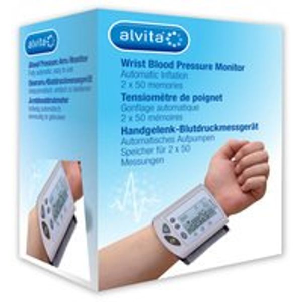 Alvita Blood Pressure Monitor (Pack of 1