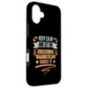 iPhone 16 Plus Keep Calm And Let The Educational Diagnostician Handle Retro Case