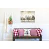 20x16 Minimalist  Winter Days Canvas Wall Art