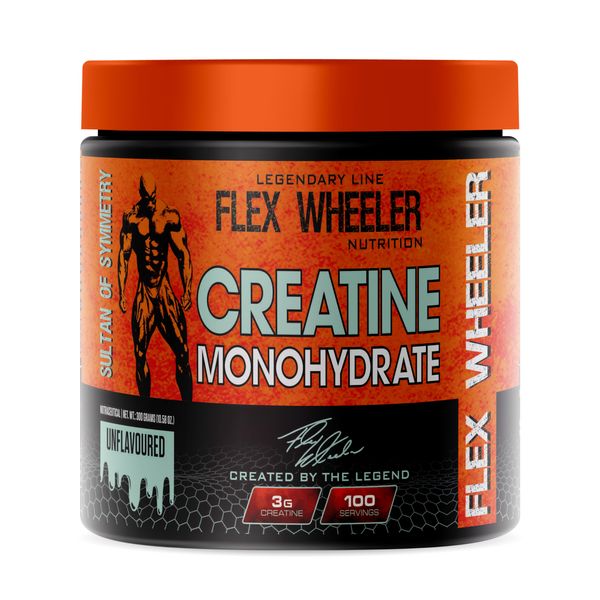 FLEX WHEELER NUTRITION Creatine Monohydrate | 100 Serving, 300g