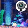 Unictop LED Aquarium Fish Tank Air Stone Light,Multi-Colored Bubble Disk for Fish