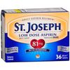 St Joseph Aspirin Safety Coated 81mg 36 Tablet (2 Pack)