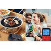 ANCLLO Dual Probe Digital Thermometer Wireless Programmable Temperature Gauge Meter Waterproof Cooking Barbecue Grill Thermometer