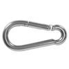 1 x carabiner hook, 10 x 100 mm, galvanised