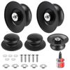 5 Pcs Pot Lid Knob, Universal Replacement Pan Lid Cover Knobs, Kitchen Cookware Knob Handle, Bakelite Circular Handgrip Knobs
