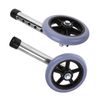 FRCOLOR Walker Wheel Replacement Universal Fit for Walking Frames Durable and Easy-to-Use Wheel for Elderly