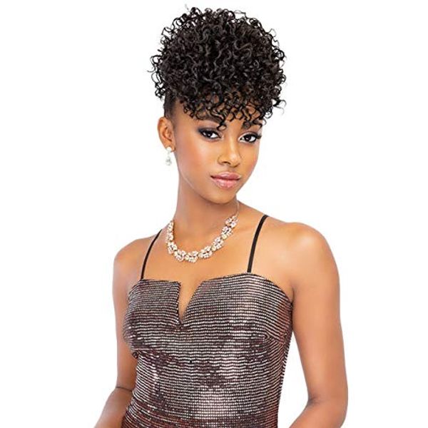 Janet Collection Playful Pineapple SQUIGGLE Ponytail (1B)