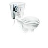 Fluidmaster 400LS Leak Sentry Pro Fill Valve , Black